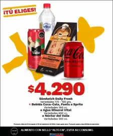 Catálogo OXXO Página 30: Vital - sandwich daily fresh €4.290,00