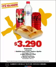 Catálogo OXXO Página 31: Coca cola - empanada €3.290,00