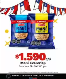 Catálogo OXXO Página 4: Evercrisp - mani €1.590,00