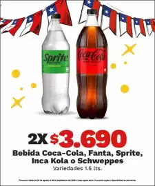 Catálogo OXXO Página 9: Sprite - bebida coca-cola, fanta, , inca kola o schweppes €3.690,00