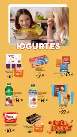 Encarte Giassi Supermercados Página 11: Logurte danone corpus €10,48, Sorvete Nestlé Tradicional €22,90