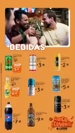 Encarte Giassi Supermercados Página 2: Cerveja Heineken €3,78, Cerveja Praya Puro Malte s/glúten €6,48