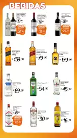 Encarte Giassi Supermercados Página 3: Whisky Johnnie Walker Black Label 1l €139,90, Vinho Argentino Vinécol Orgânico €36,90