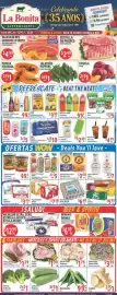 La Bonita Supermarkets weekly ad week 35 Page 1