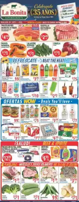 La Bonita Supermarkets weekly ad (valid until 1-09)