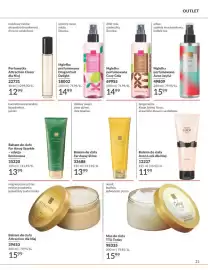 Avon gazetka Strona 21: Mgiełka perfumowana Avon Dragonfruit Delight €14,99, Balsam do ciała Avon Attraction dla Niej €15,99