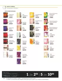 Avon gazetka Strona 34: Próbka wody perfumowanej Cherish €2,50, Próbka wody perfumowanej Eve Prive €2,50