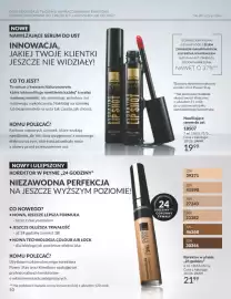 Avon gazetka Strona 50: Korektor w płynie 24 godziny Avon Power Stay €21,99, Nawilżające serum do ust Avon Power Stay €19,99