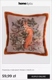 Home&You gazetka tydzień 35 Strona 5: Poszewka z nadrukiem home & you Wirden 2 45x45 cm €59,99