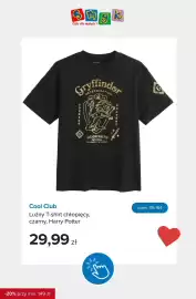 Smyk gazetka tydzień 35 Strona 5: Luźny T-shirt chłopięcy Cool Club czarny Harry Potter €29,99