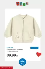 Smyk gazetka tydzień 35 Strona 8: Bluza chłopięca rozpinana ocieplana beżowa Cool Club €39,99