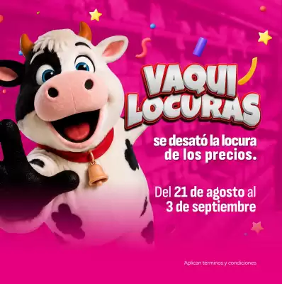 La Vaquita (válido hasta 3-09)