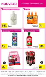 Catalogue Carrefour page 10: ABSOLUT TABASCO €18,99, BROOKLYN Bodega Run Smooth IPA €2,29