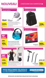 Catalogue Carrefour | INNOVATIONS DE SEPTEMBRE page 15: Logicom Écran tactile 15' €99,99, Poss Cable bandoulière €19,99