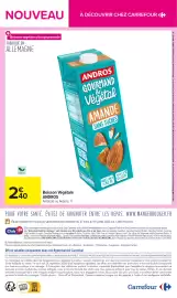 Catalogue Carrefour page 16: ANDROS Boisson Végétale €2,40