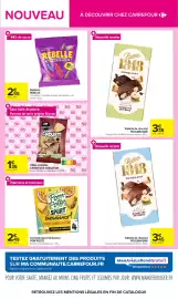 Catalogue Carrefour page 7: POM'POTES Compote Sport Endurance €2,49, POULAIN 1848 Tablette de chocolat €3,45