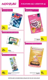 Catalogue Carrefour Market page 15: BREF Gel WC (d) €2,49, AIR WICK Bâtonnets désodorisants parfumés €4,99