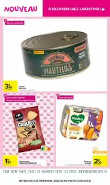 Catalogue Carrefour Market page 6: NAUTILUS Saumon €3,99, BLEDINA Écrasé de Butternut Céréales & Coco €2,35