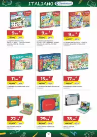 Volantino Toys Center Pagina 12: Il mio primo computer Clementoni €29,59, La Penna Interattiva - Scuola dell'Infanzia €9,59
