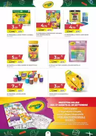 Volantino Toys Center Pagina 7: Crayola Silly scents €4,79, Crayola pennarelli maxi punta lavabili €3,59