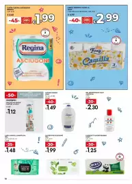Volantino Bennet Pagina 10: Sapone liquido Dove €1,49, Carta igienica umidificata Fria €1,48