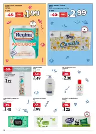 Volantino Bennet Pagina 10: Sapone liquido Dove €1,49, Carta igienica umidificata Fria €1,48
