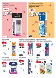 Volantino Bennet Pagina 2: Penna roller a inchiostro liquido Uniball Eye Osama €2,46, Penna roller V5 Hi-Tecpoint Pilot €2,69