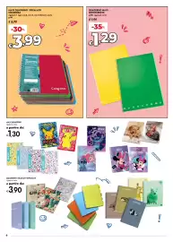 Volantino Bennet Pagina 6: Maxi quaderno spiralato Colorosa €3,99, Quaderno Maxi Monocromo €1,29