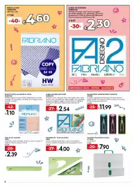 Volantino Bennet Pagina 8: Album Arcobaleno Fabriano €2,54, Balaustone micrometrico colorato Award €11,99