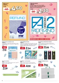 Volantino Bennet Pagina 8: Album Arcobaleno Fabriano €2,54, Balaustone micrometrico colorato Award €11,99