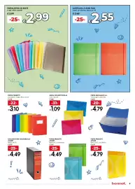 Volantino Bennet Pagina 9: Busta con bottone A5 €1,09, Porta progetti €3,10
