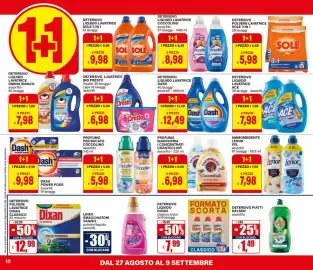 Volantino Il Gigante Pagina 10: Detersivo lavatrice bio presto €6,98, Detersivo liquido lavatrice Coccolino €8,98