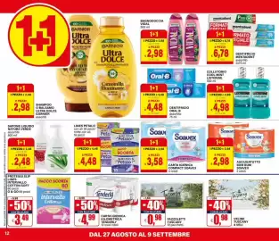 Volantino Il Gigante Pagina 12: Carta igienica kilometrica Tenderly €4,99, Asciugatutto bum bum soavex €2,98