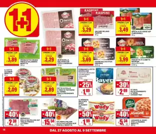 Volantino Il Gigante Pagina 18: Wudy classico AIA €1,99, Formaggio a fette Bayernland €1,89