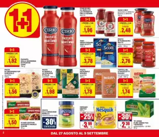 Volantino Il Gigante Pagina 2: Pasta di semola Le stagioni d'Italia €1,98