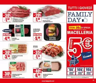 Volantino Il Gigante Pagina 21: Polpa scelta di bovino adulto €1,48, Fettine sceltissime di bovino adulto €1,62