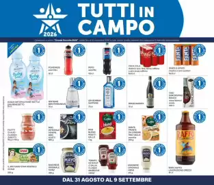 Volantino Il Gigante Pagina 28: Coca Cola classica €1,00, Powerade assortite+ €1,00