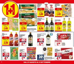 Volantino Il Gigante Pagina 4: Snack Pai assortiti €0,74, Caramelle Haribo gusti assortiti €1,09
