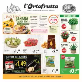 Volantino èccoMI Pagina 2: Insalata poker con rucola Coal €0,89, Basilico Genovese €1,49