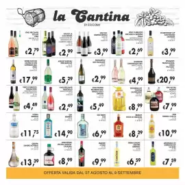 Volantino èccoMI Pagina 20: Vino frizzante freschello bianco/rosato €2,49, Vini Doc Barone Bernaj €3,99