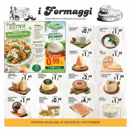 Volantino èccoMI Pagina 6: Olive verdi denocciolate giganti ficacci €0,99, Caciotta capra frescolat €1,89