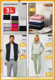 Folleto Alcampo Página 10: Inextenso camiseta manga corta €3,99, Pantalón sport €6,99