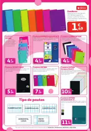 Folleto Alcampo Página 23: Cuaderno clairefontaine €4,99, Oxford european book 8 €10,95