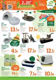 Folleto TiendAnimal Página 7: Tootoy - juguetes para gato €2,29, Leeby - comedero y dispensador de agua €4,19