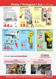 Folleto Kiwoko Página 15: Small life - snacks aus €2,29, Tropical - aliment tortugues €3,69
