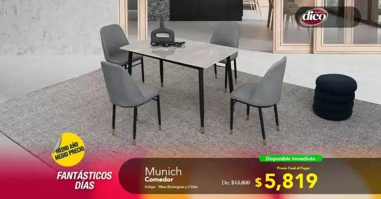 Muebles Dico (válido hasta 31-08)