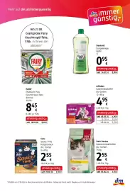 Dm Flugblatt Seite 11: FAIRY Platinum Plus Geschirrspül-Tabs €8,45, Denkmit Essigreiniger Apfel €0,95