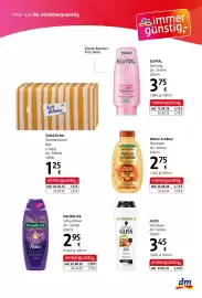 Dm Flugblatt Seite 5: GLISS Shampoo €3,45, GARNIER Wahre Schätze Shampoo €2,75