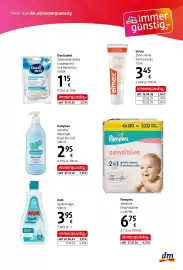 Dm Flugblatt Seite 7: Dontodent Zahnseide-Sticks €1,15, Elmex Zahncreme Kariesschutz €3,45