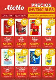 Catálogo Supermercados Aiello Página 1: Oreo galletas €4.990,00, Terrabús galletas variedad €3.890,00